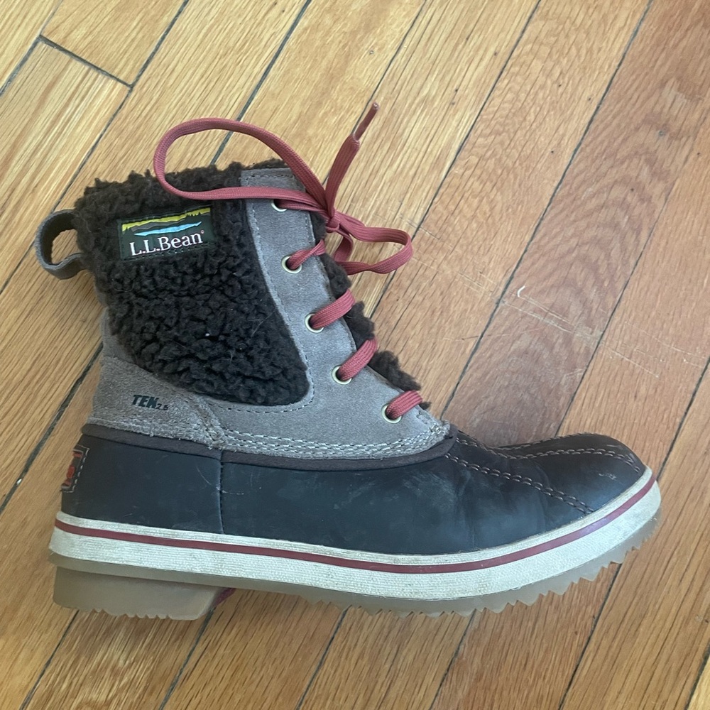 LL BEAN - Women's Rangeley Insulated Pac Ankle Boots  - Size 8 Medium